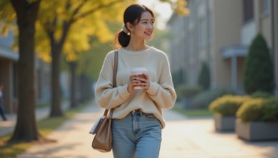 Soft and Pretty Weekend Looks for Coffee Dates and Walks Around Campus