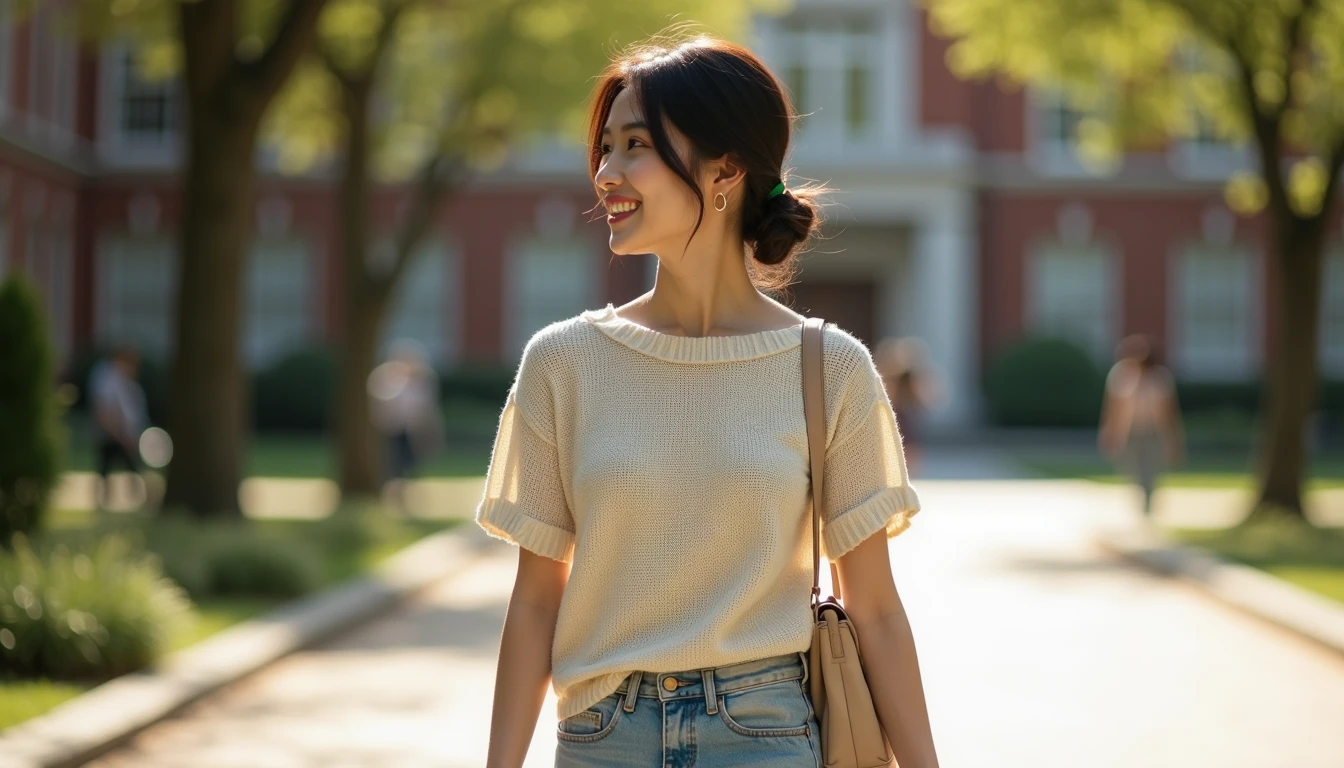 7 Soft Korean-Inspired Campus Outfits for Everyday College Life
