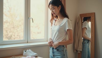  How to Make Basic Clothes Look More Feminine and Put Together
