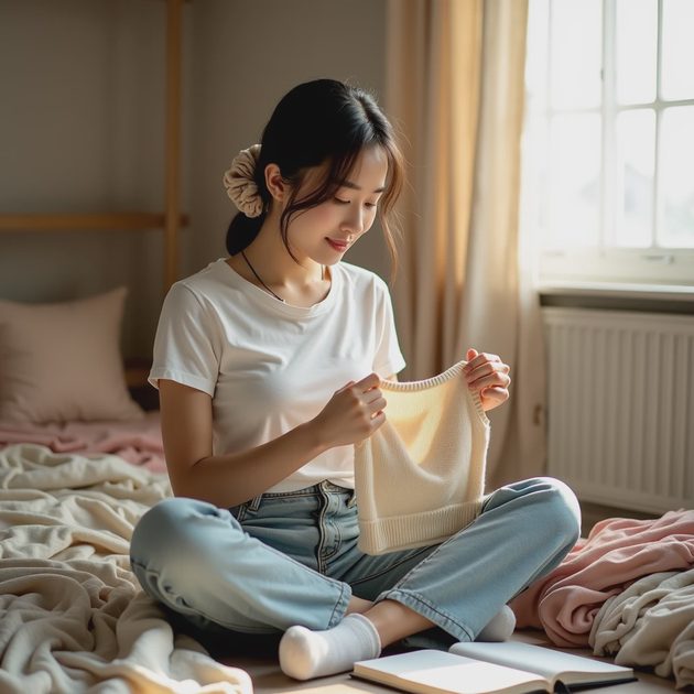 How I Build Cute College Outfits on a Student Budget