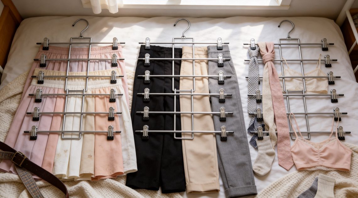 Multi Purpose Hangers – One Hanger, Six Items, Endless Possibilities