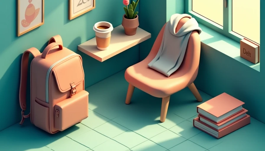 Illustration for dress like a student