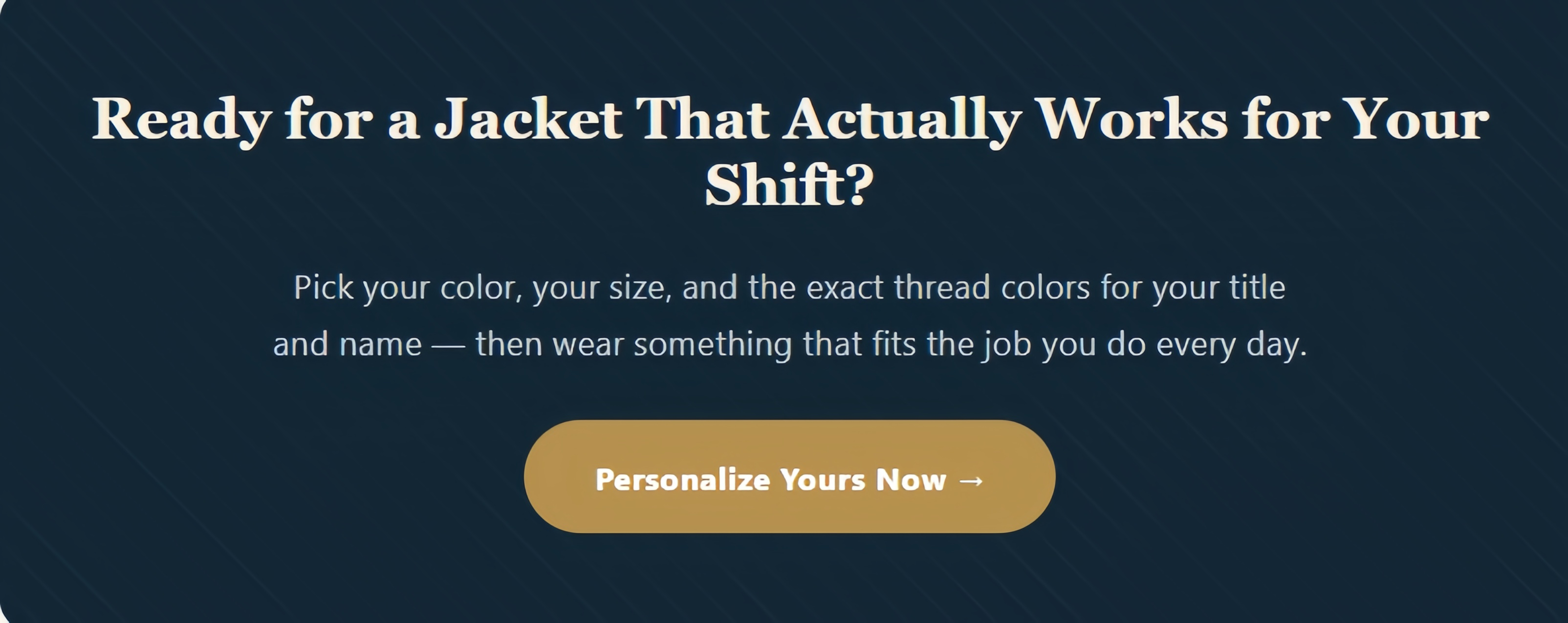 Personised Yours Now